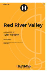 Red River Valley TT choral sheet music cover